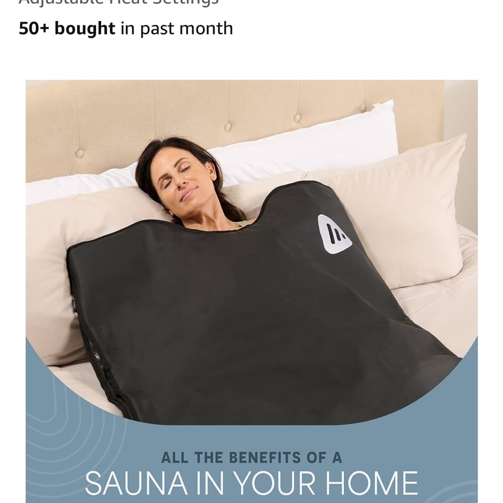 Black Sauna Blanket